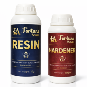 Home ea fortune artistry crystal clear epoxy resin kit – 2:1 mix ratio (1.5kg / 3kg / 12kg)